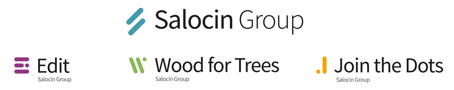 New Salocin and brand logos